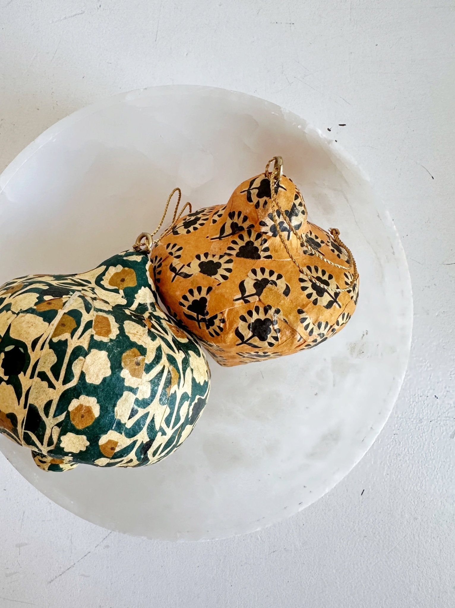 Block Print Ornament - Spring Sweet