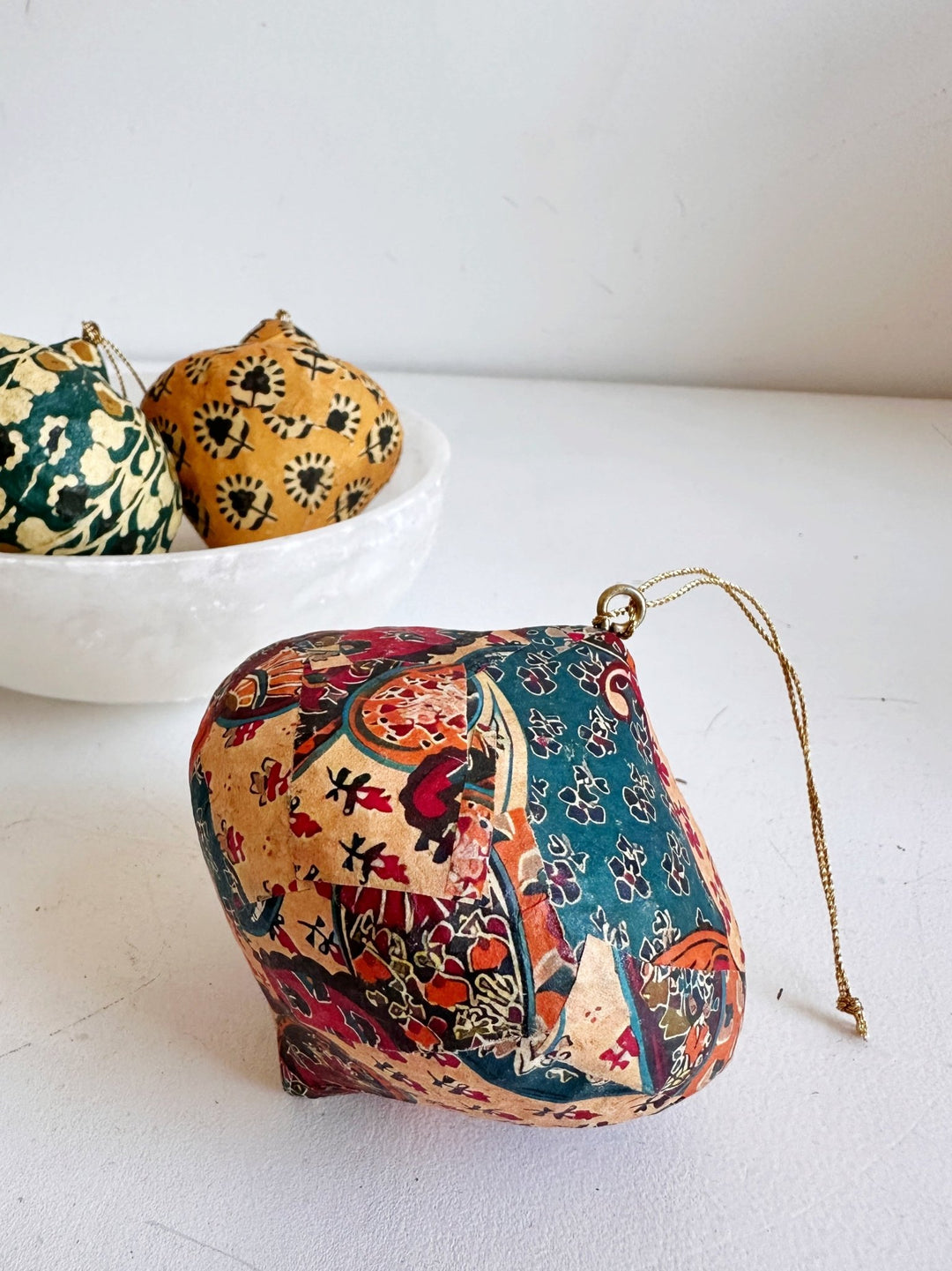 Block Print Ornament - Spring Sweet