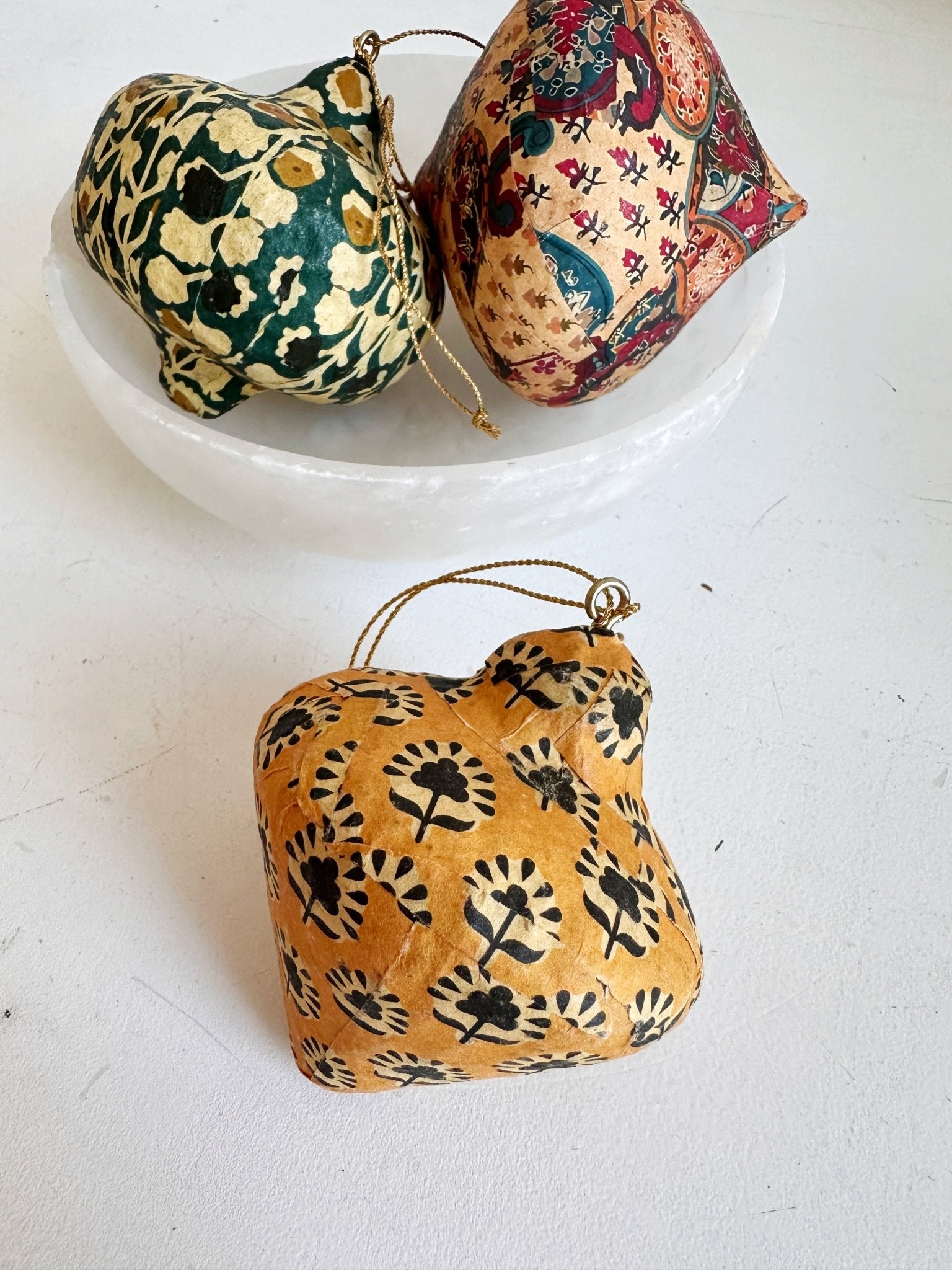 Block Print Ornament - Spring Sweet