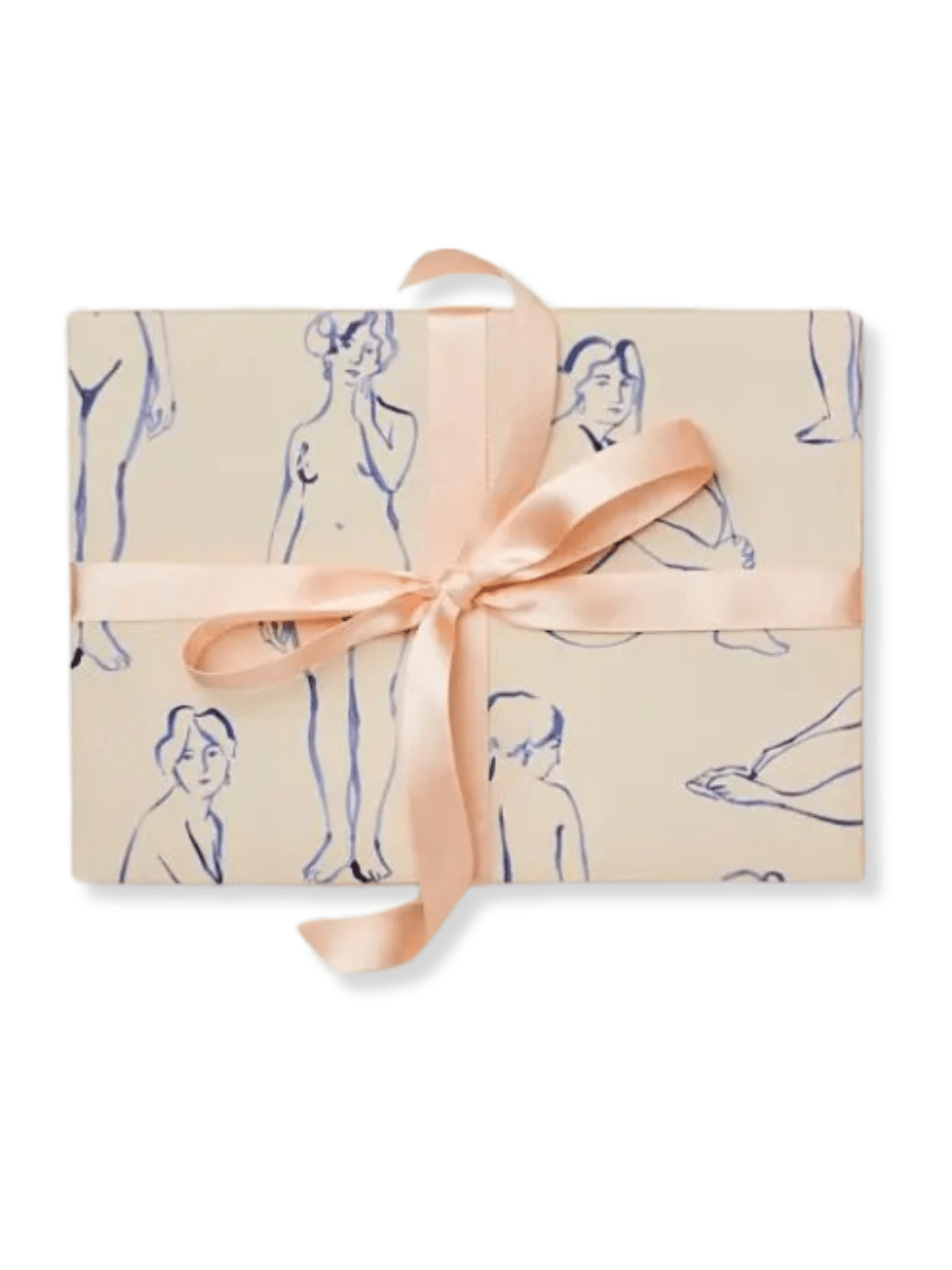 Blue Nudes Wrapping Sheets - Spring Sweet