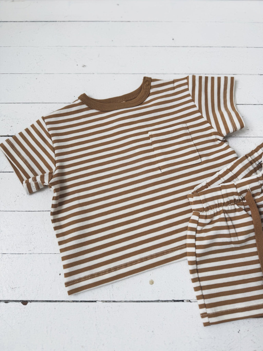 Boxy Pocket Tee - Spring Sweet