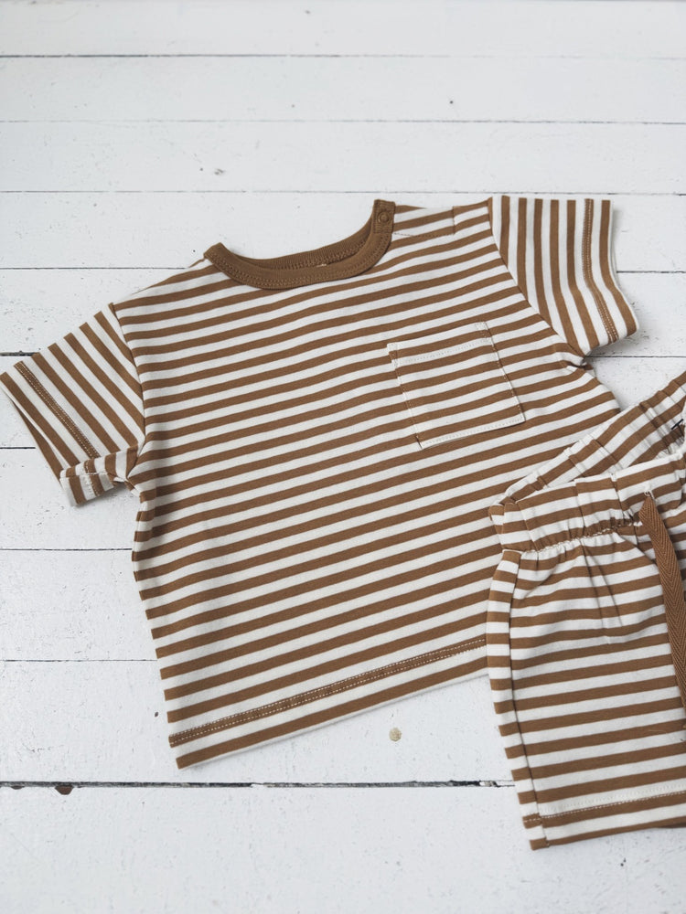 Boxy Pocket Tee - Spring Sweet