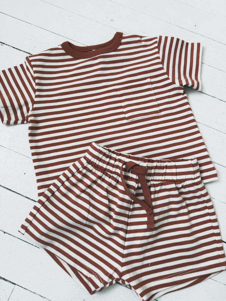 Boxy Pocket Tee - Spring Sweet