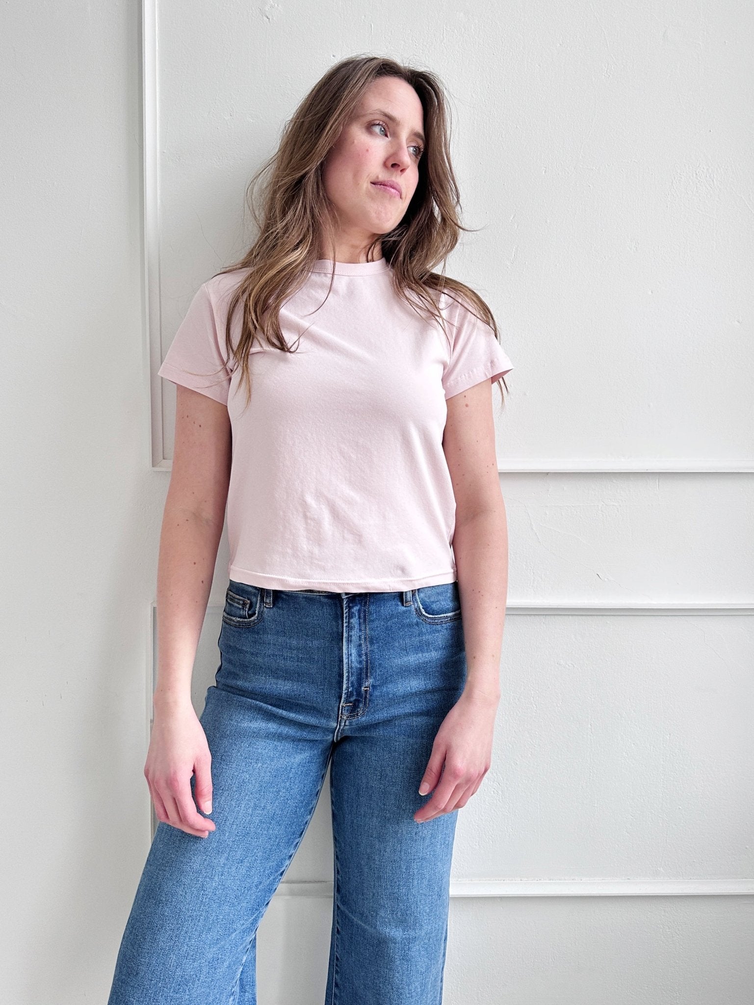 Boxy Short Sleeve Tee - Spring Sweet