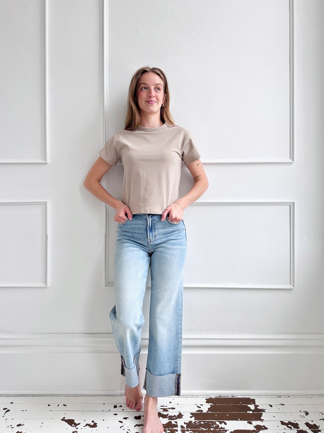 Boxy Short Sleeve Tee - Spring Sweet