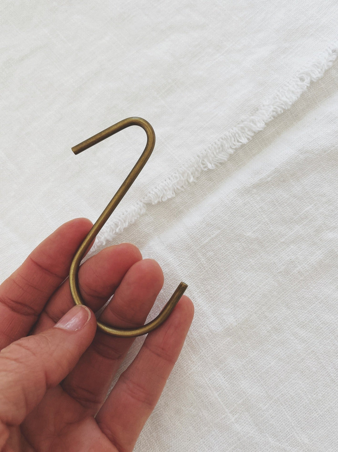 Brass J Hook - Spring Sweet