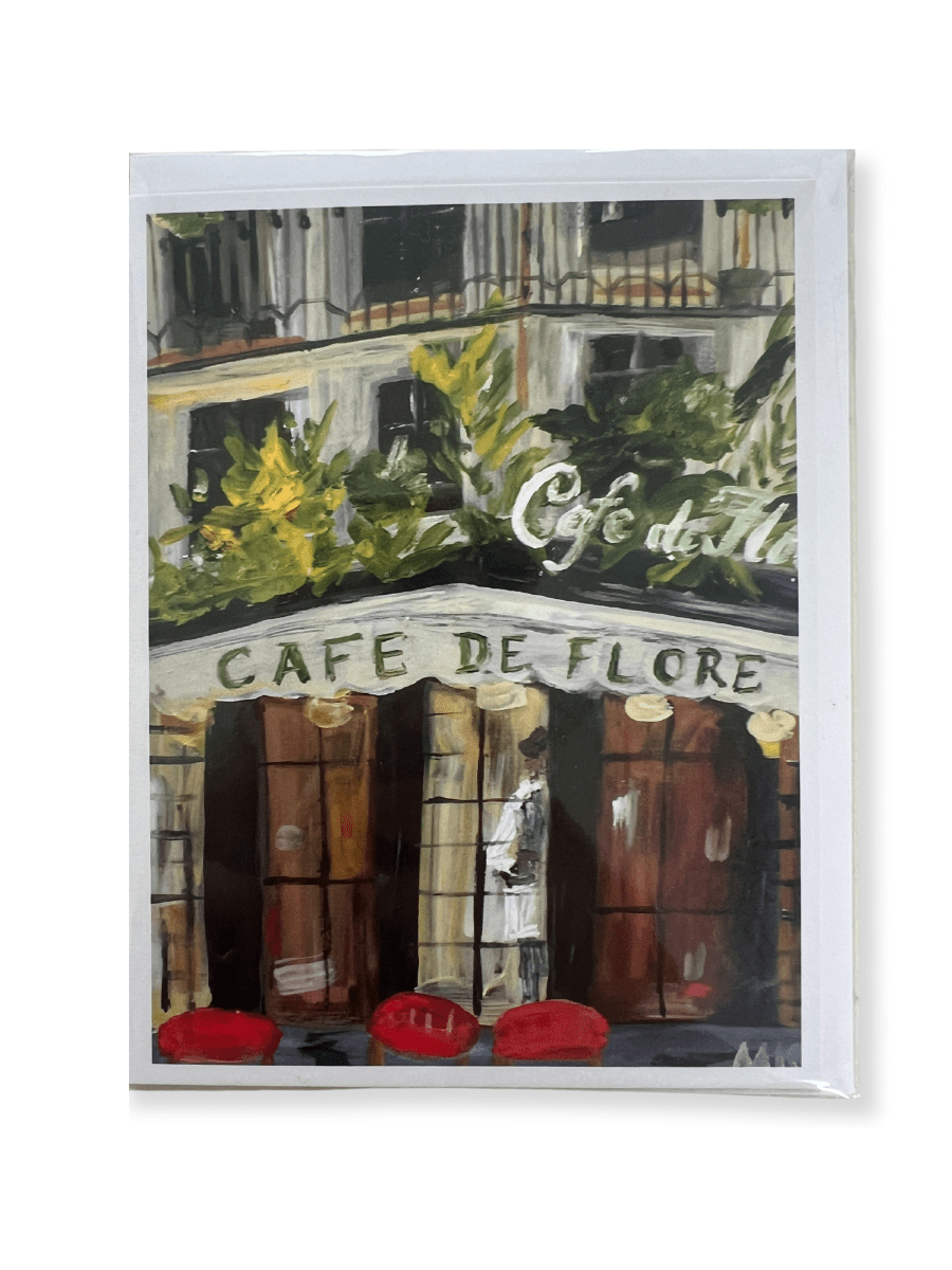 Cafe de Flore Card - Spring Sweet