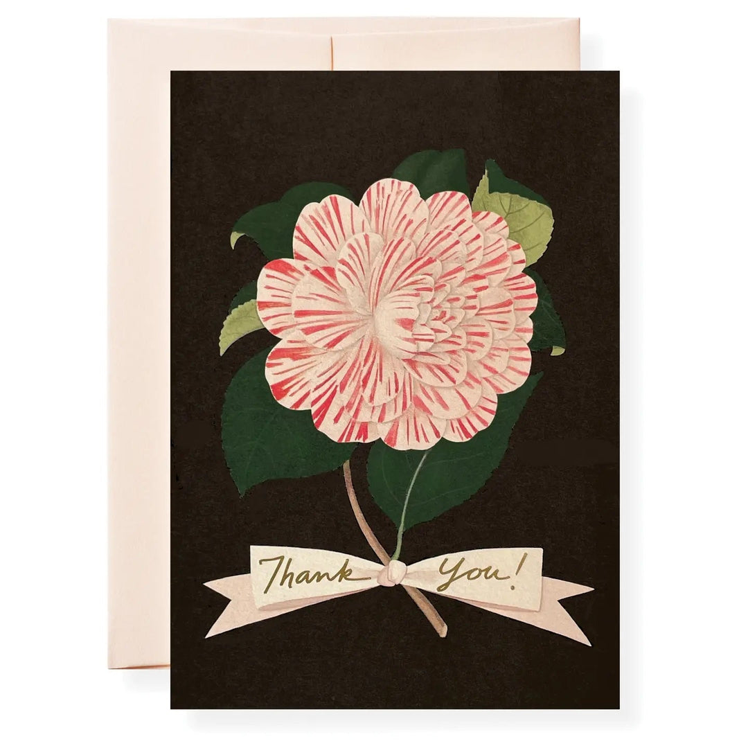 Camellia Thank You Card - Spring Sweet