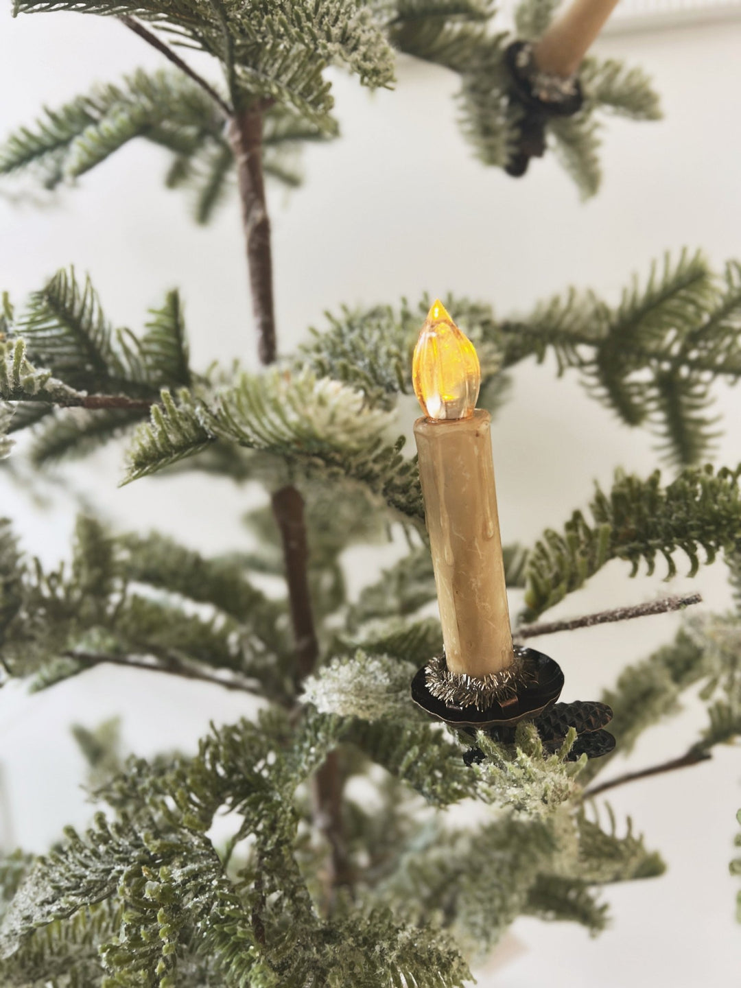 Candlestick Clip On Ornament - Spring Sweet