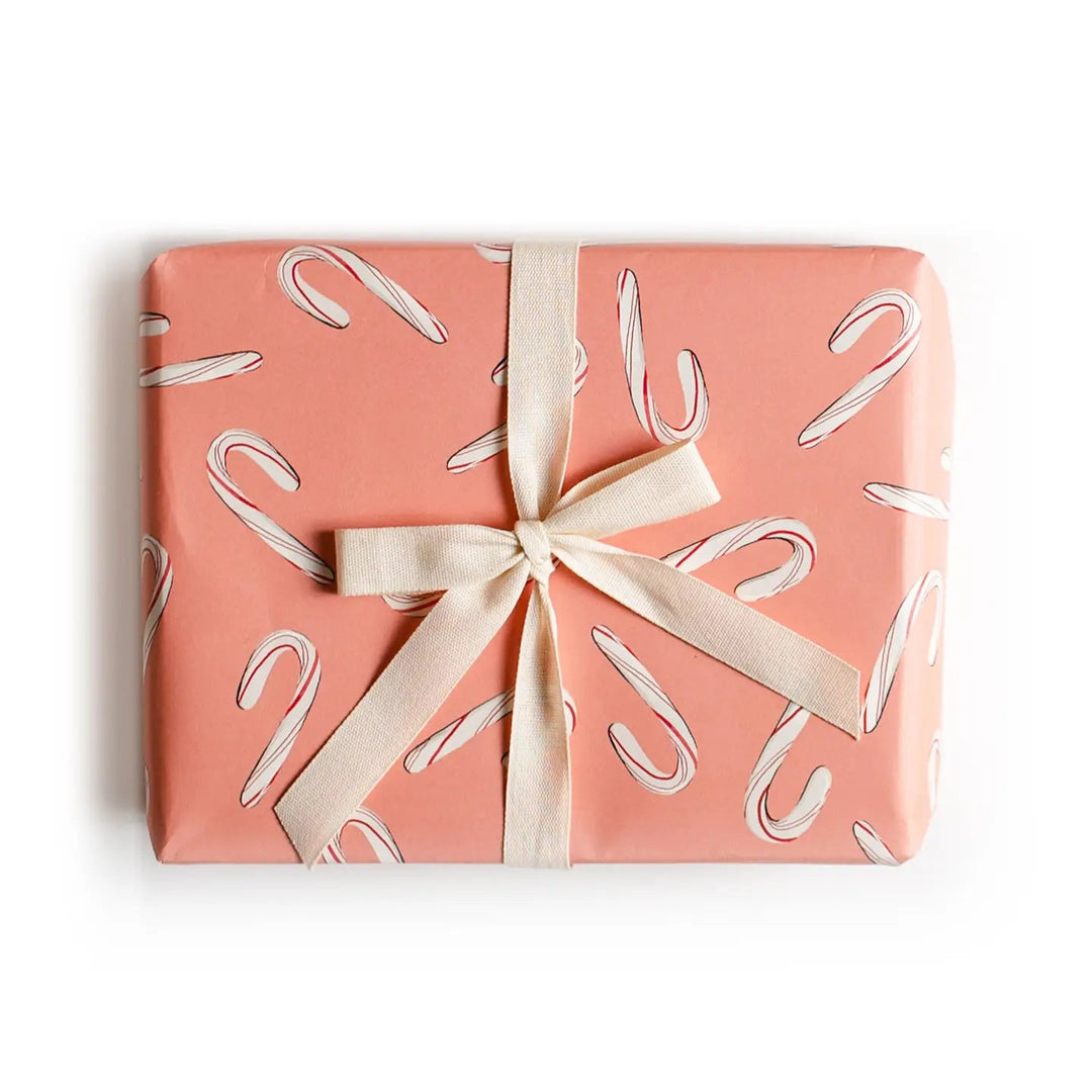 Candy Cane Wrapping Sheets - Spring Sweet