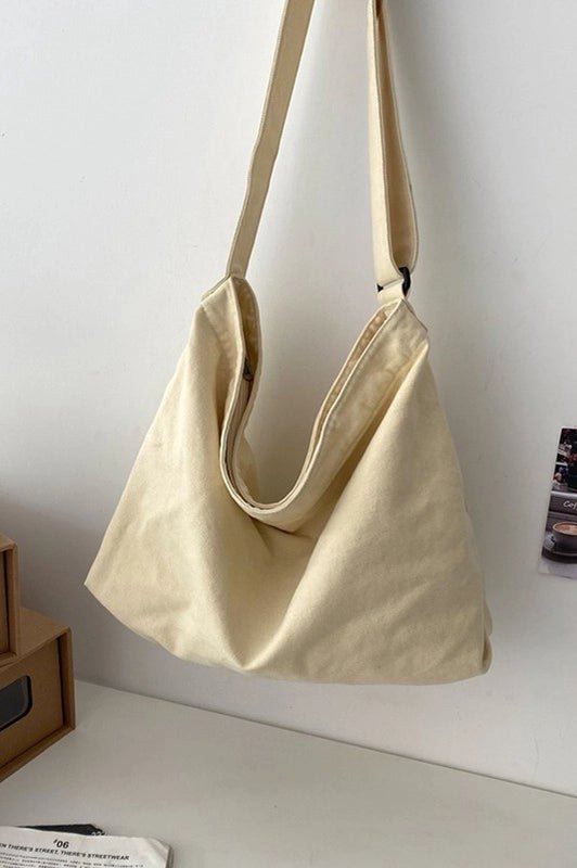 Canvas Crossbody Bag - Spring Sweet