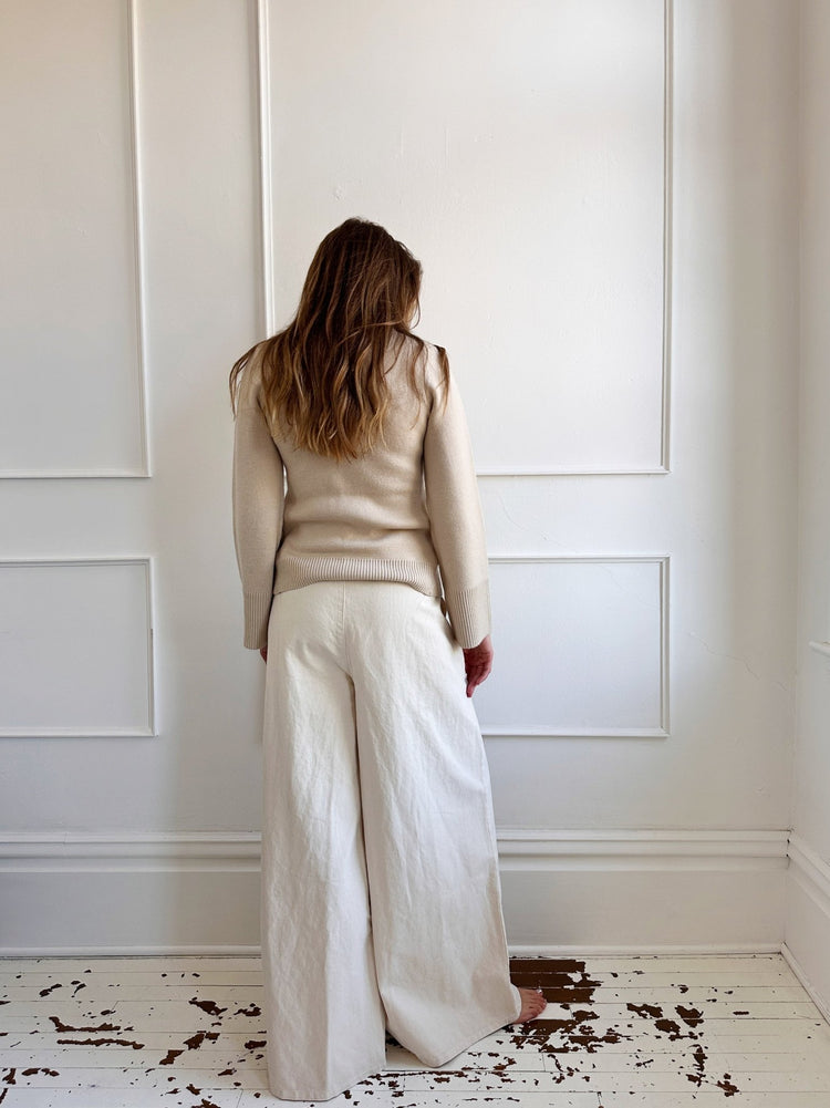 Cardigan w/ Patch Pockets - Spring Sweet