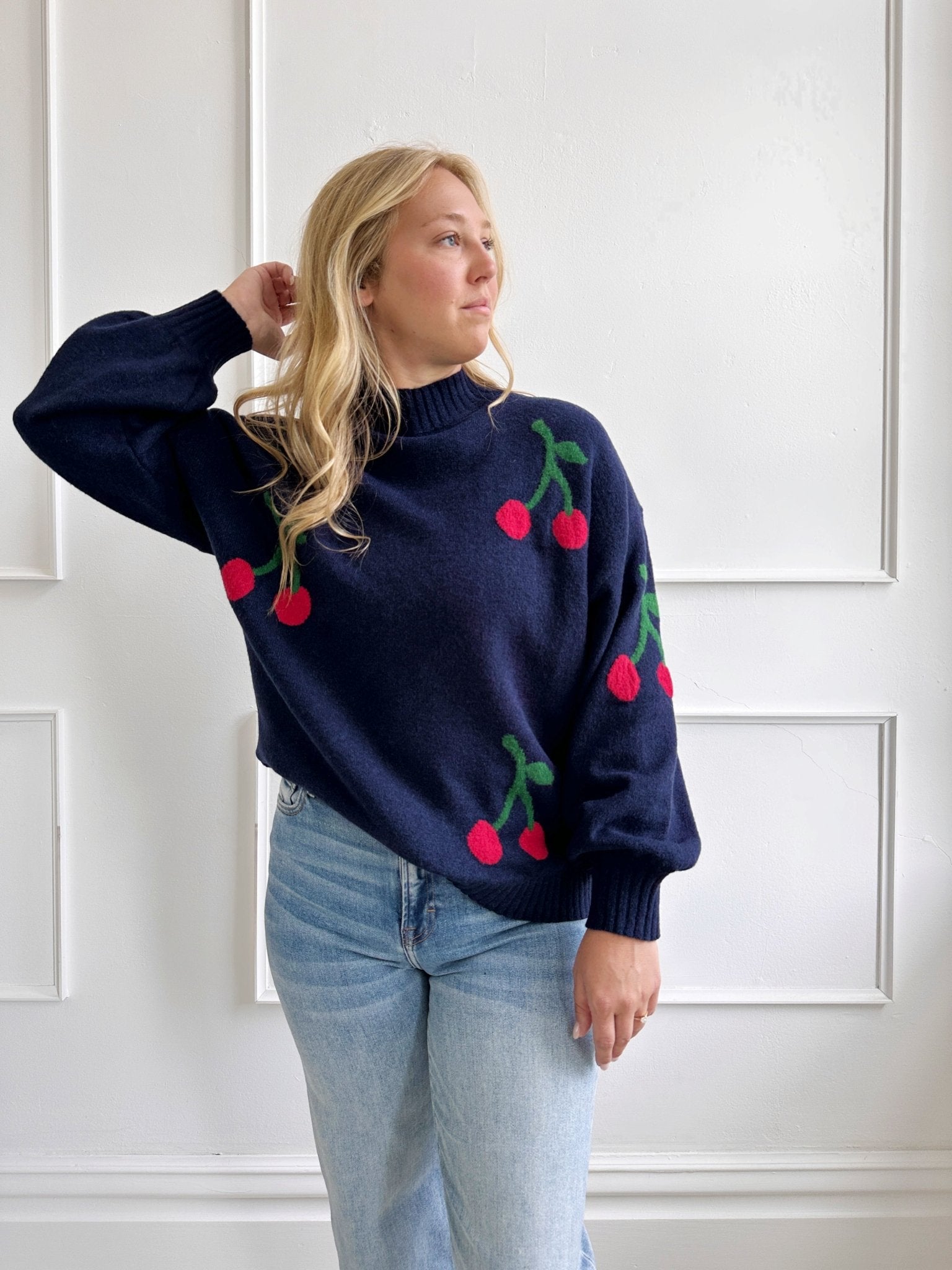 Cherries Sweater - Spring Sweet