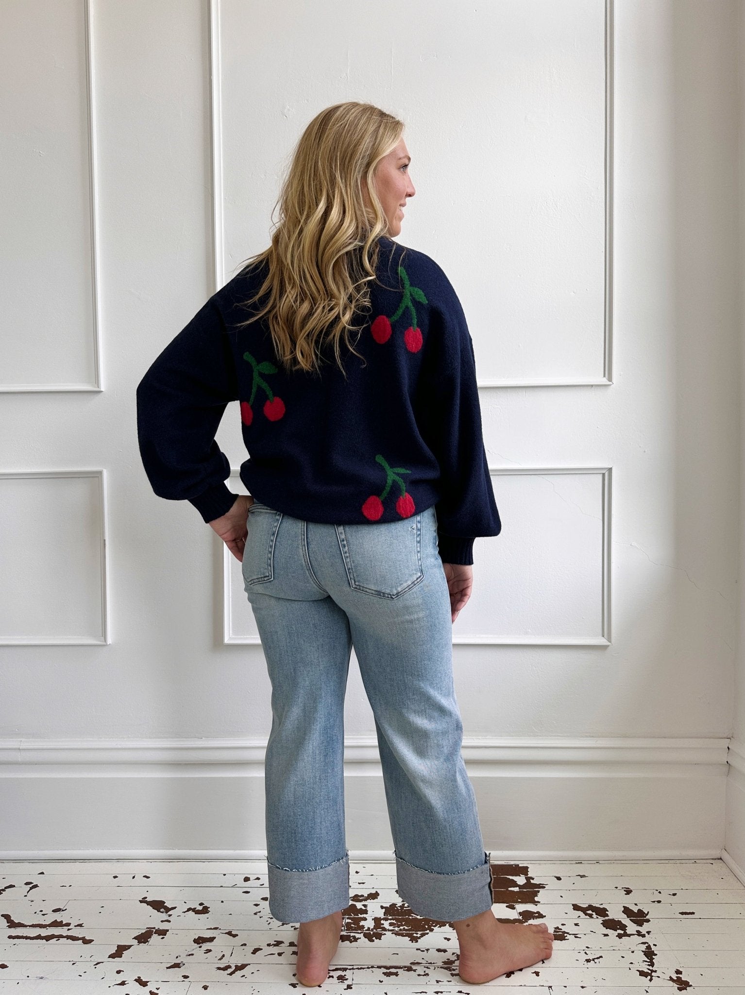 Cherries Sweater - Spring Sweet