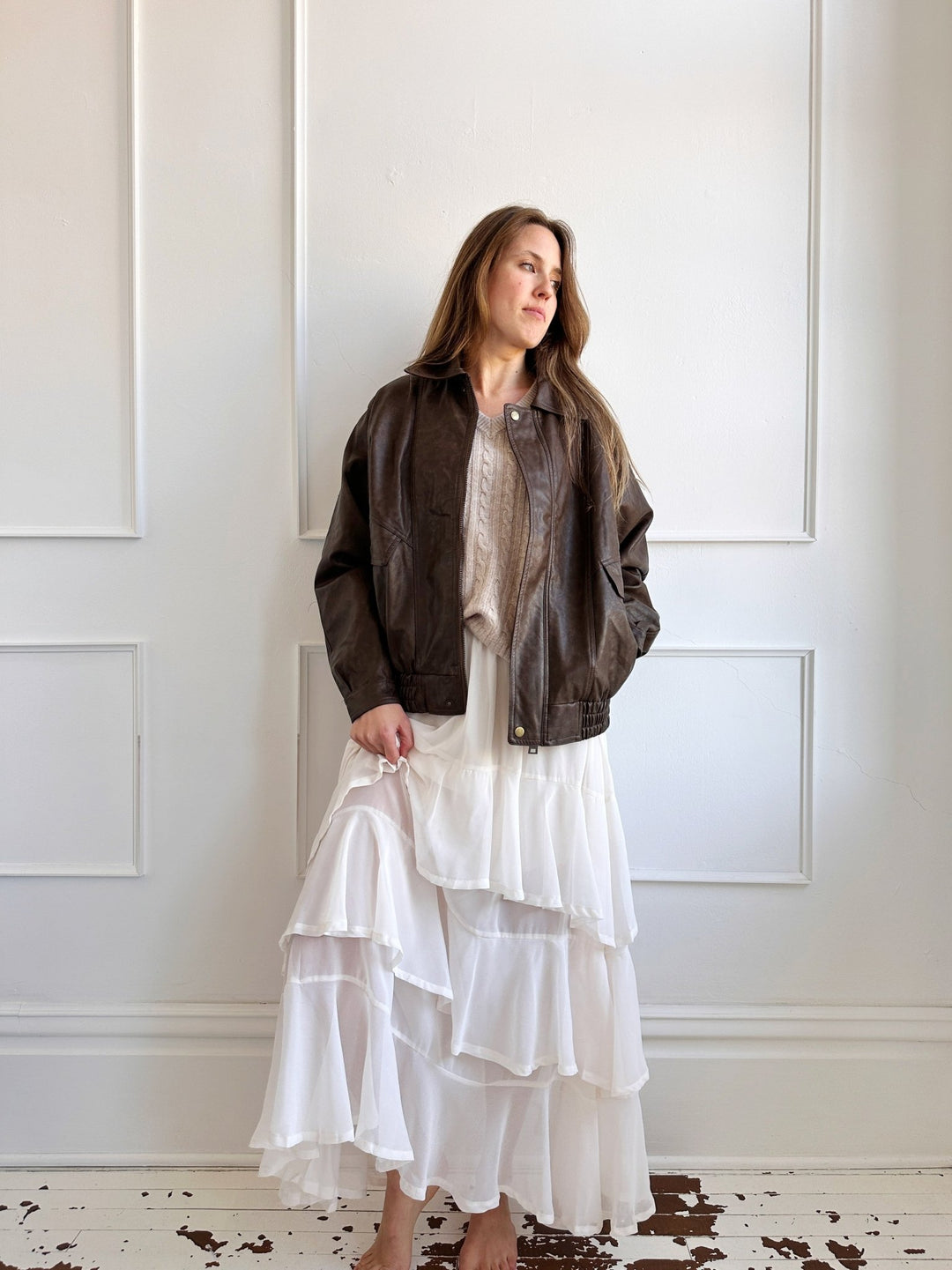 Chiffon Tiered Maxi Skirt - Spring Sweet