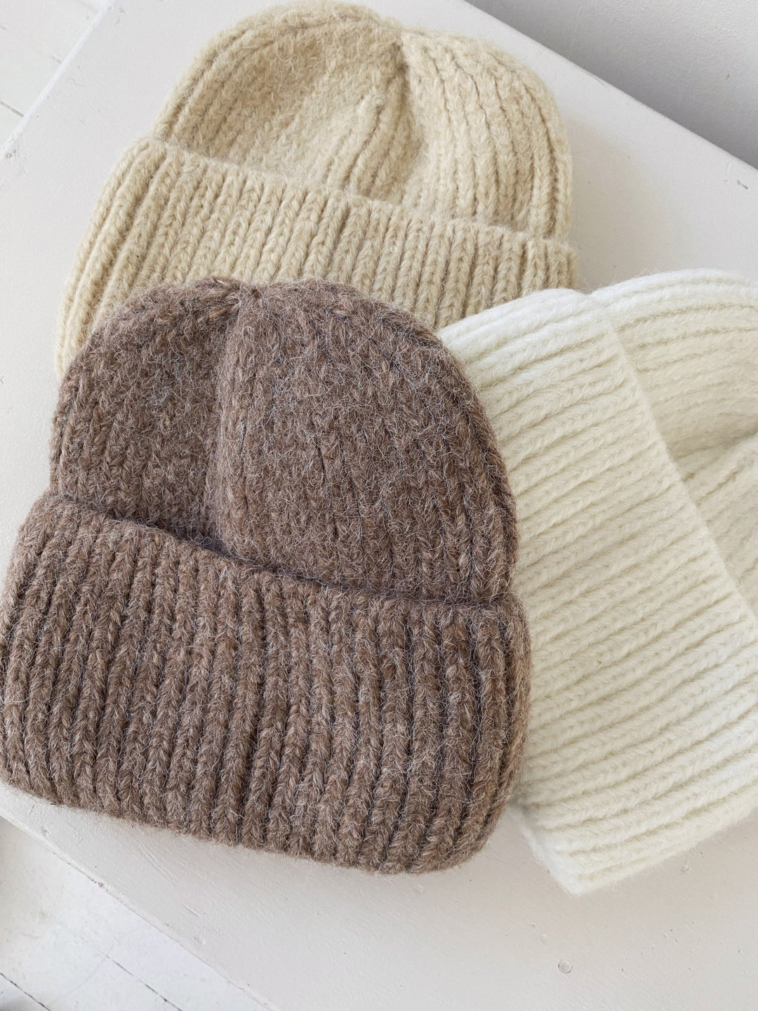 Chunky Knit Beanie - Spring Sweet