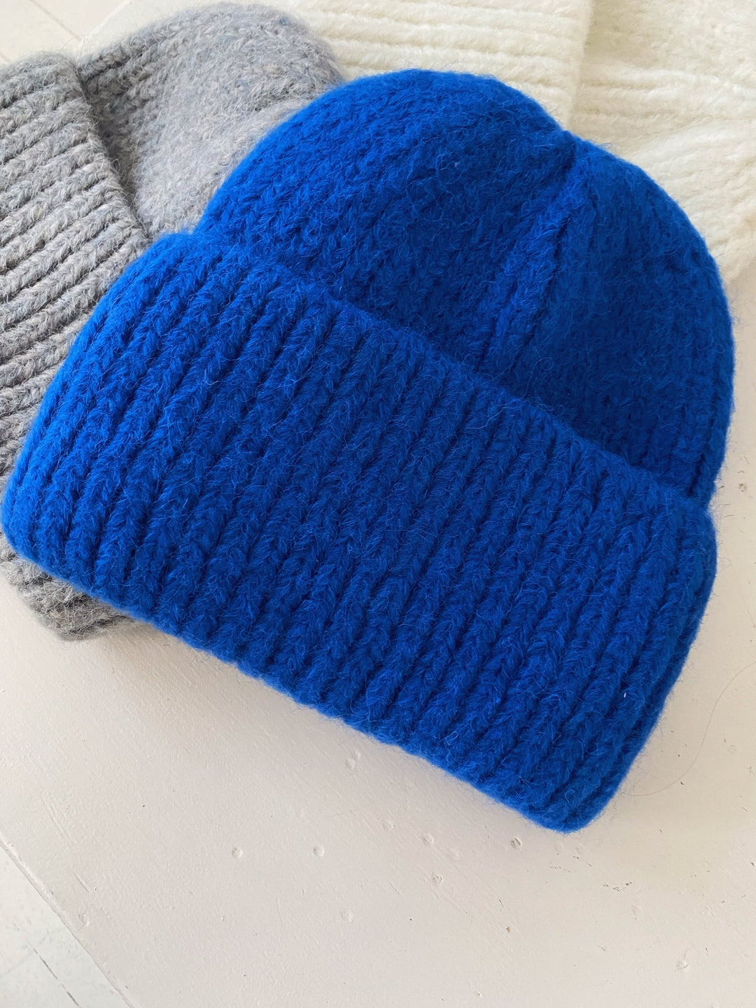 Chunky Knit Beanie - Spring Sweet