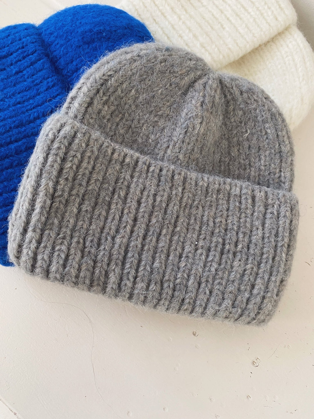 Chunky Knit Beanie - Spring Sweet