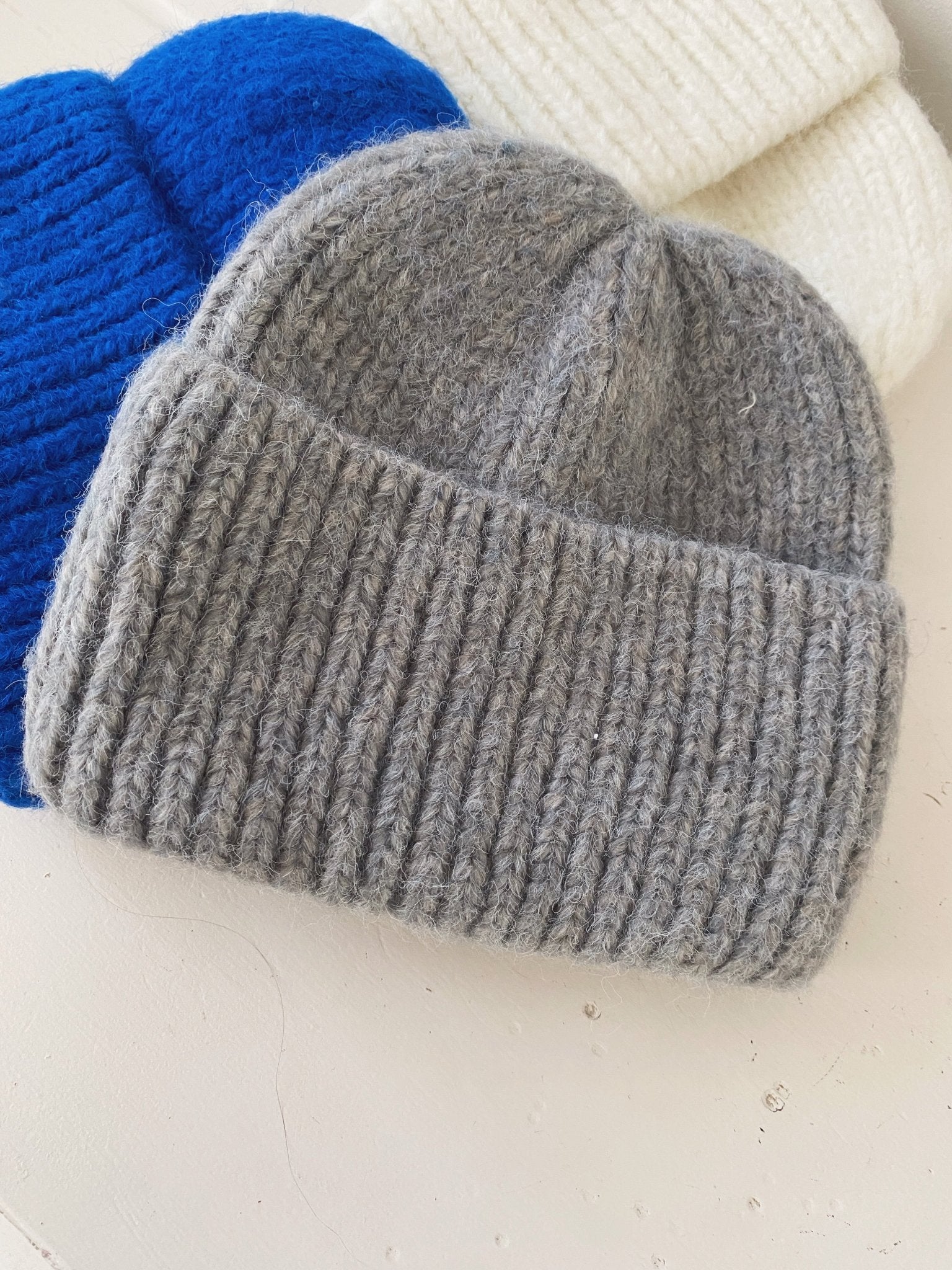 Chunky Knit Beanie - Spring Sweet