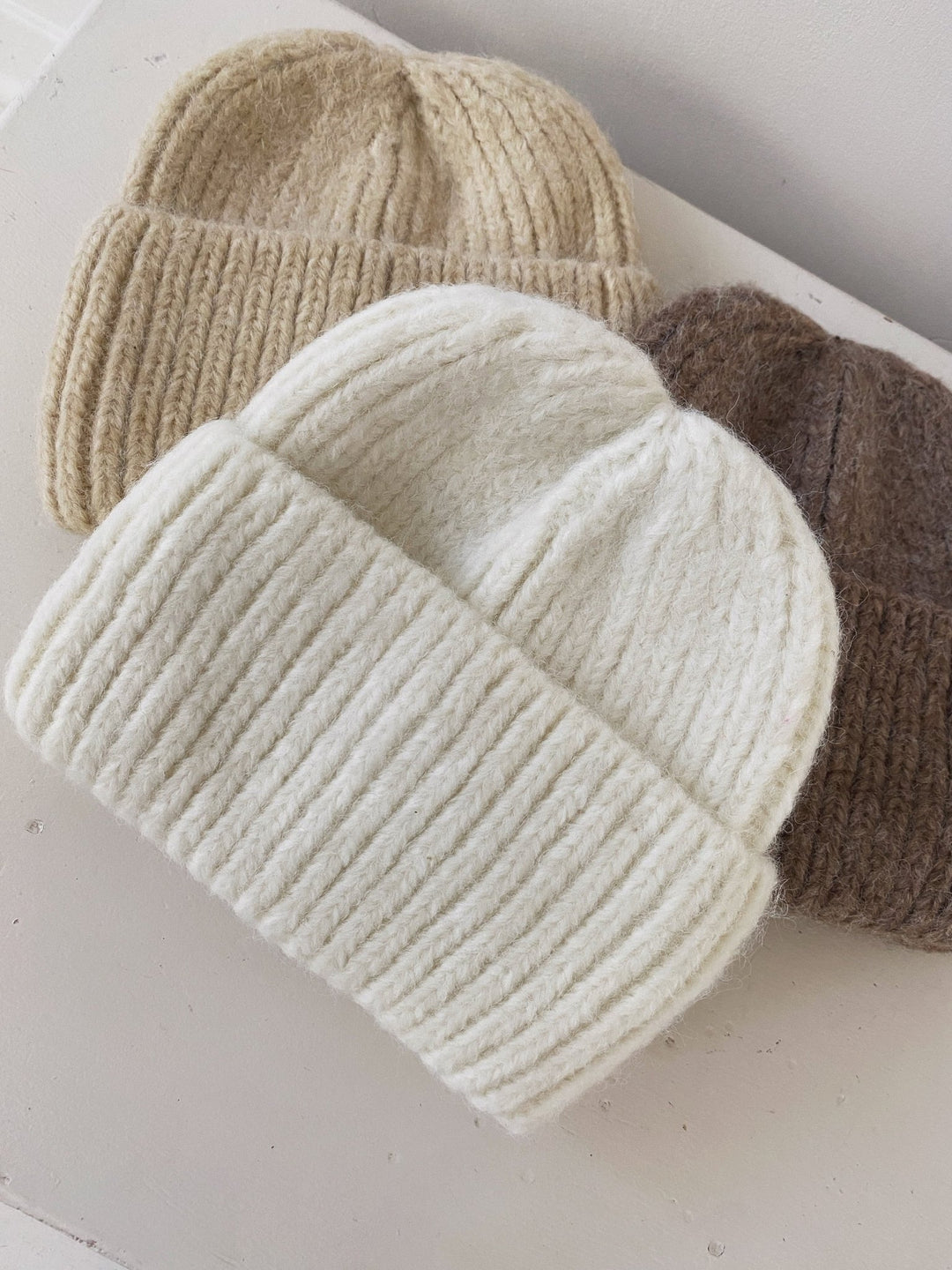 Chunky Knit Beanie - Spring Sweet