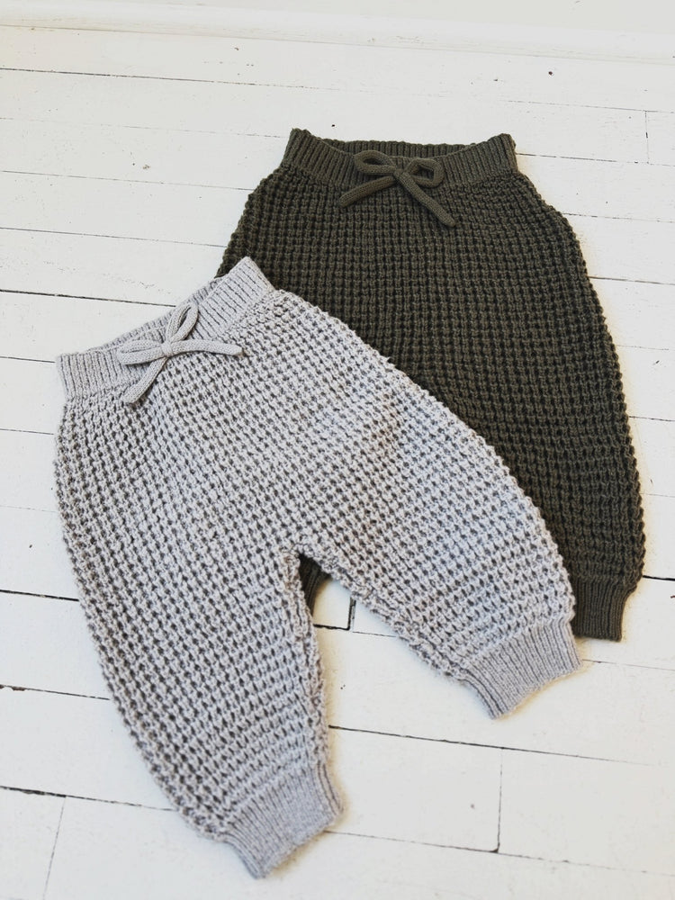 Chunky Knit Pant - Spring Sweet