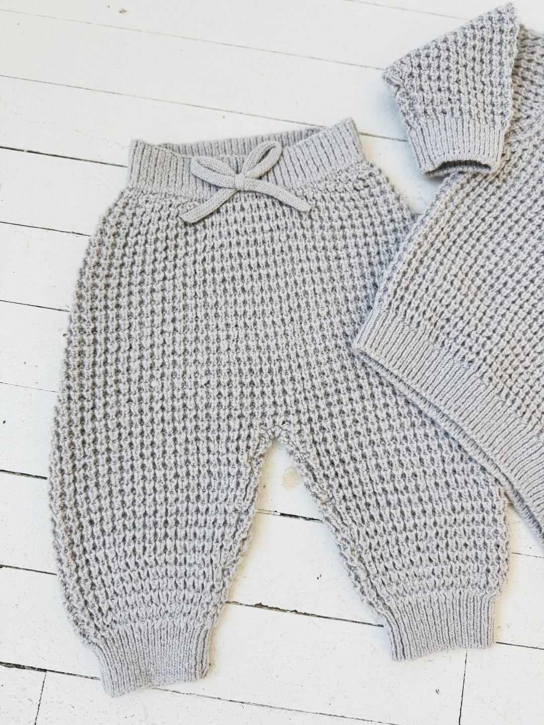 Chunky Knit Pant - Spring Sweet