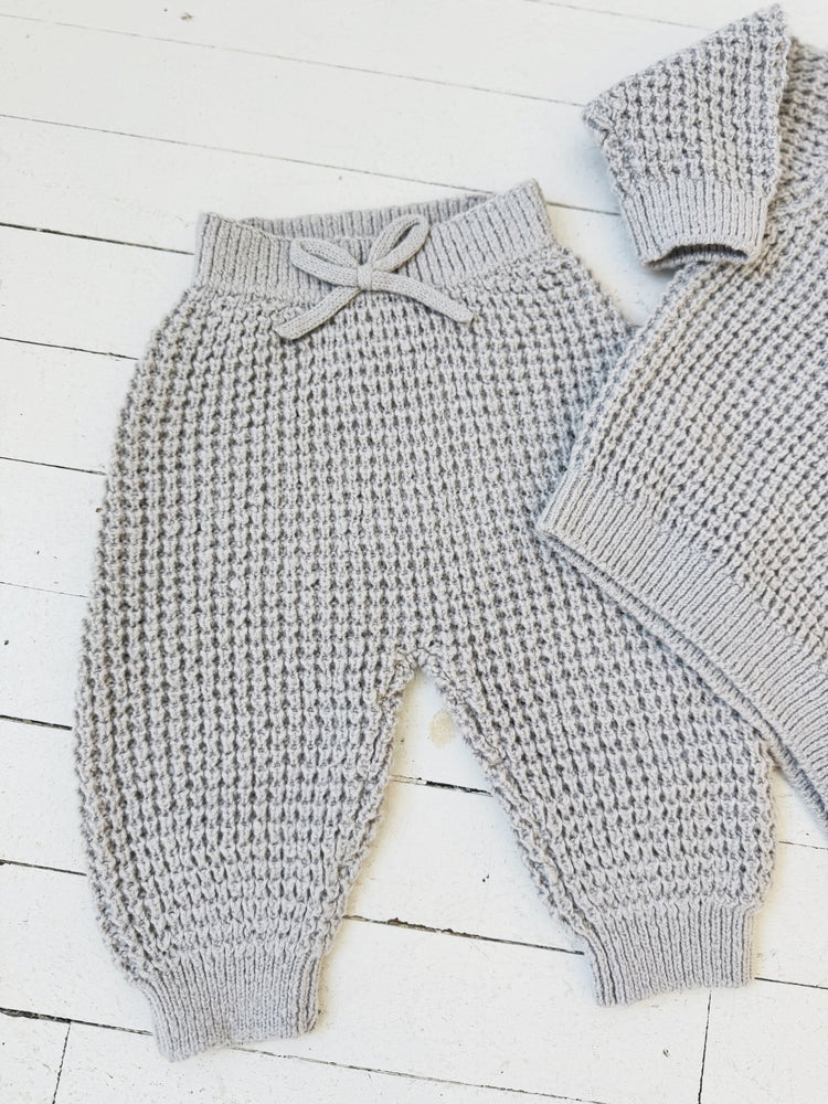 Chunky Knit Pant - Spring Sweet