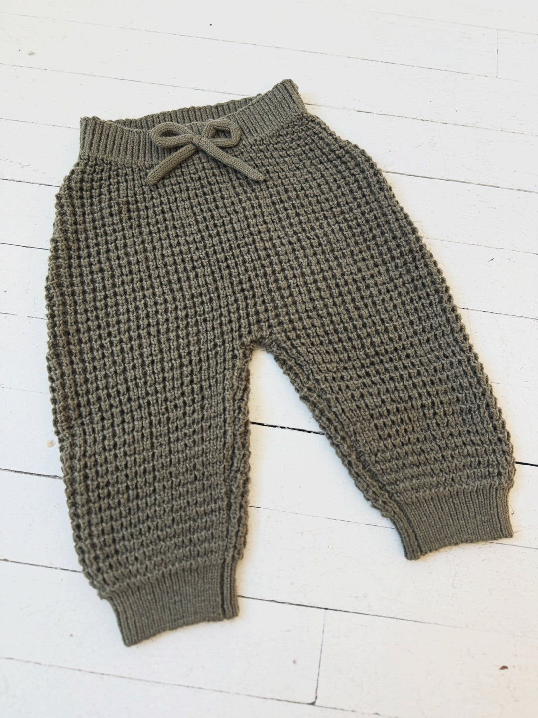 Chunky Knit Pant - Spring Sweet