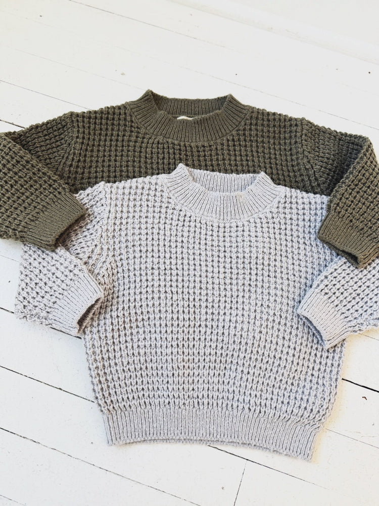Chunky Knit Sweater - Spring Sweet