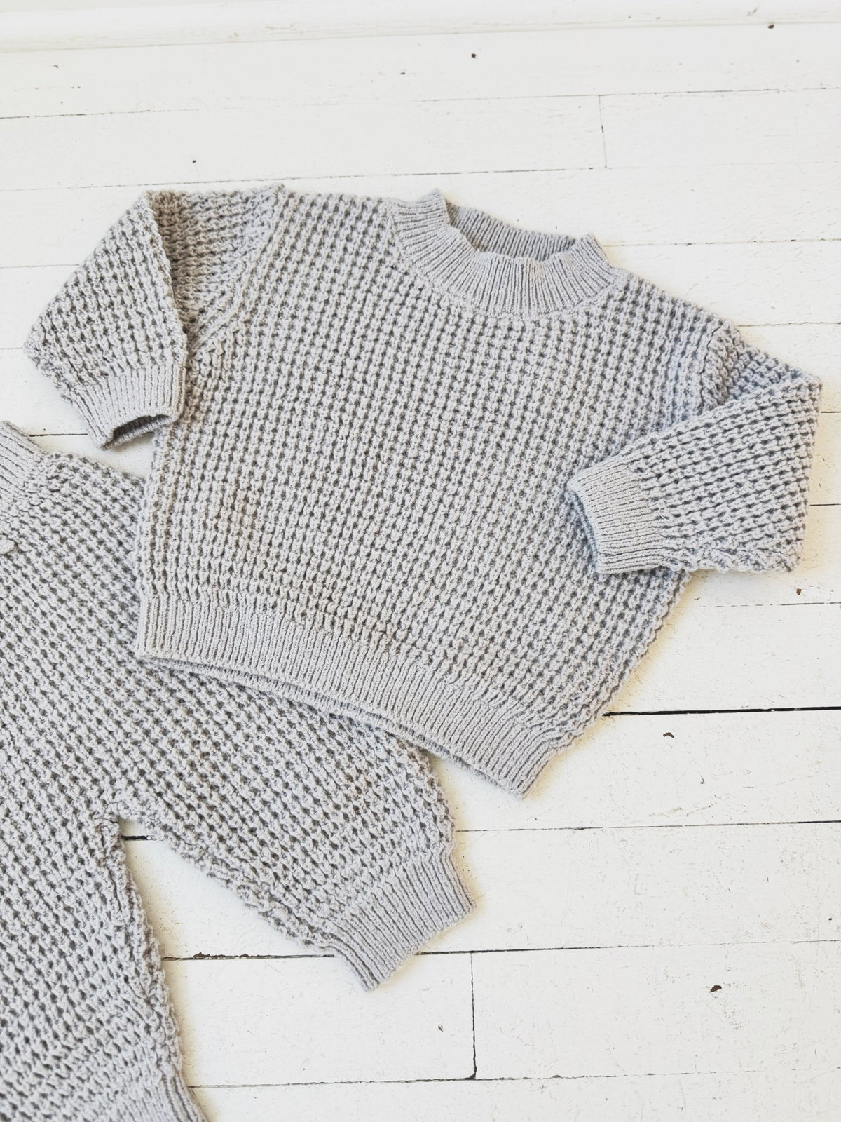 Chunky Knit Sweater - Spring Sweet