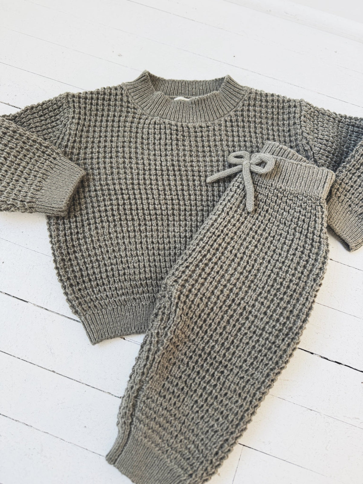Chunky Knit Sweater - Spring Sweet