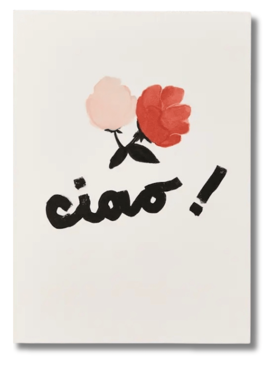 "ciao!" Card - Spring Sweet