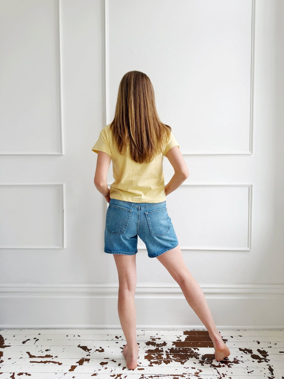 Classic Denim Short - Spring Sweet