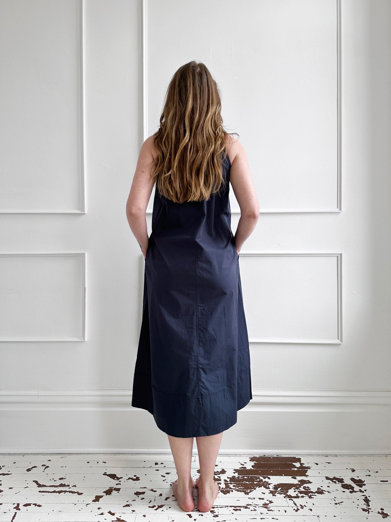 Collared Poplin Dress - Spring Sweet