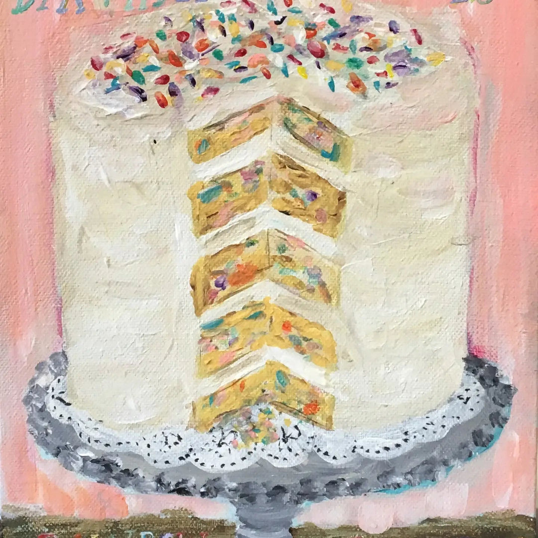 Confetti Cake Card - Spring Sweet