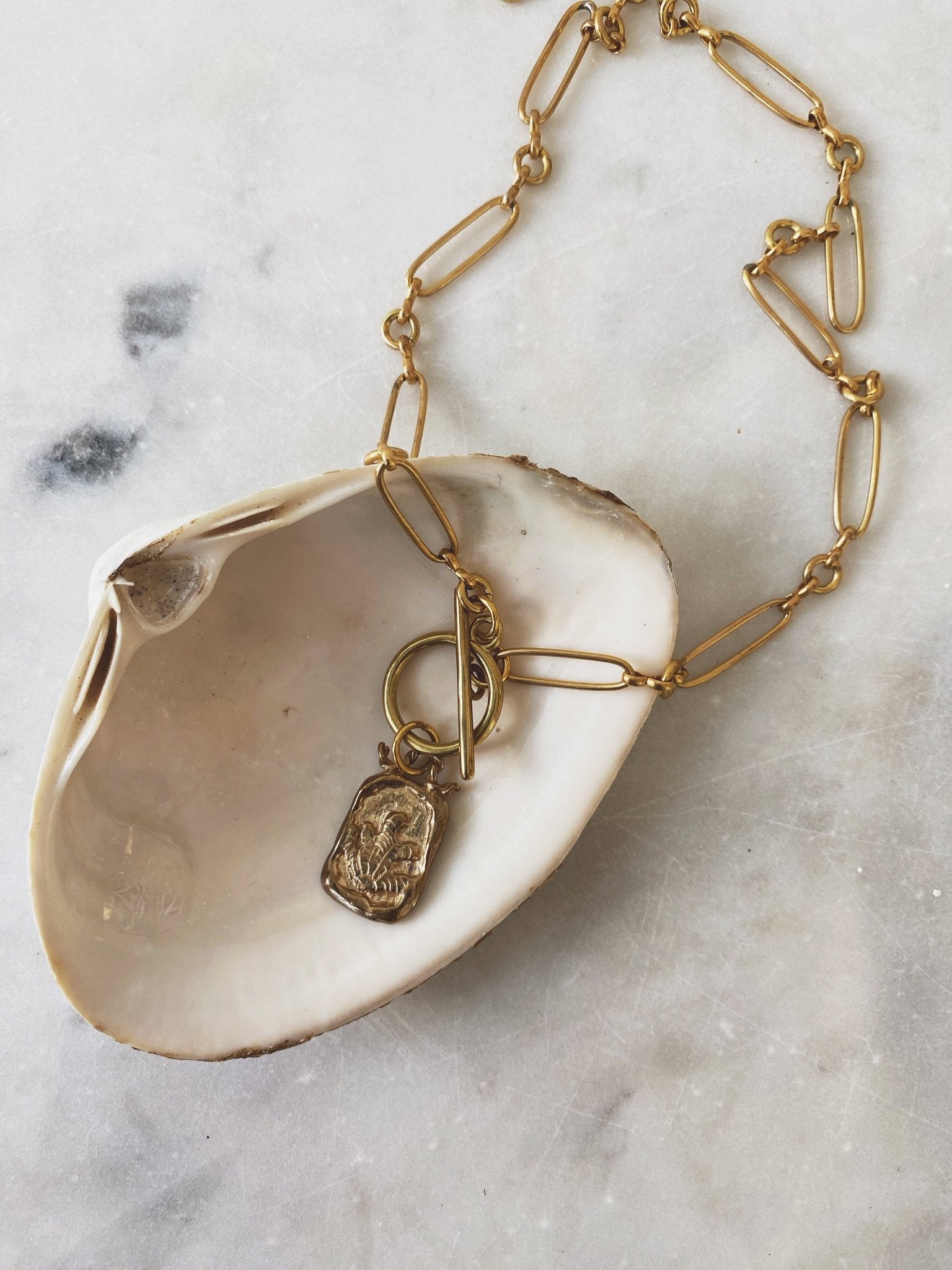 Coral Fan Pendant - Spring Sweet