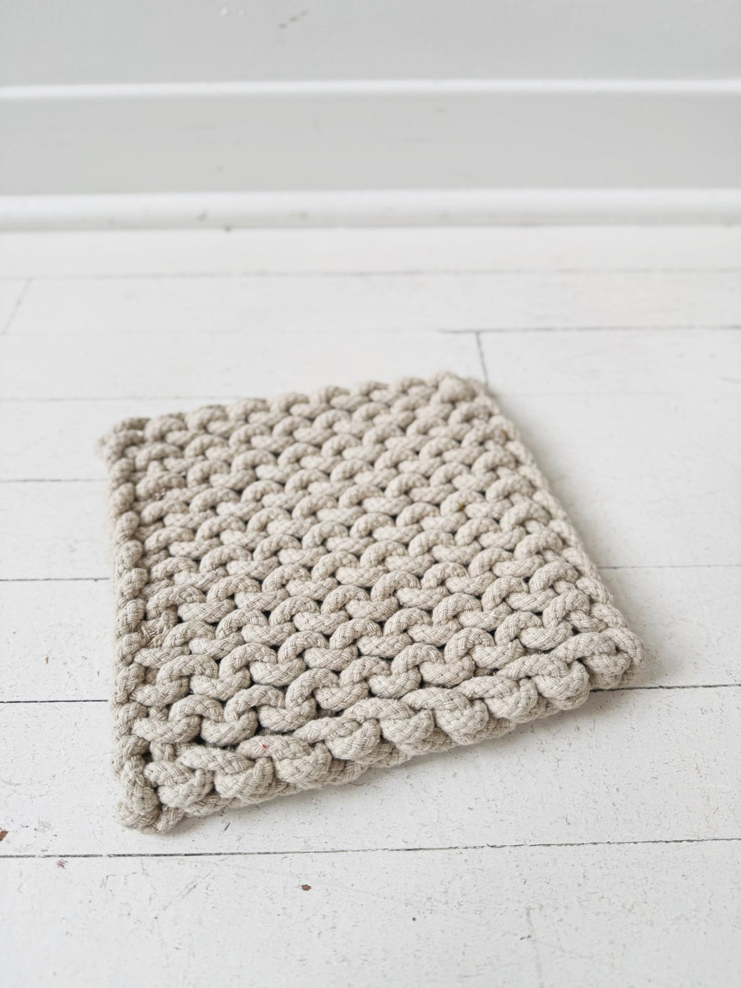 Cotton Crocheted Pot Holder - Spring Sweet