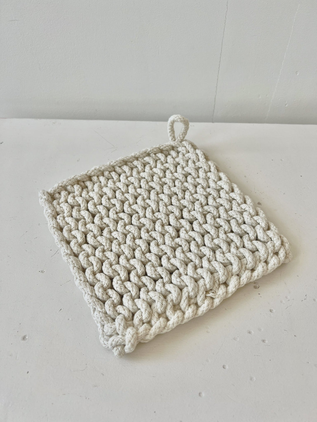 Cotton Crocheted Pot Holder - Spring Sweet