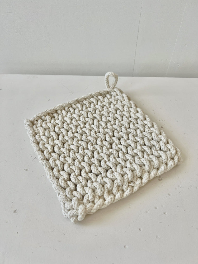 Cotton Crocheted Pot Holder - Spring Sweet