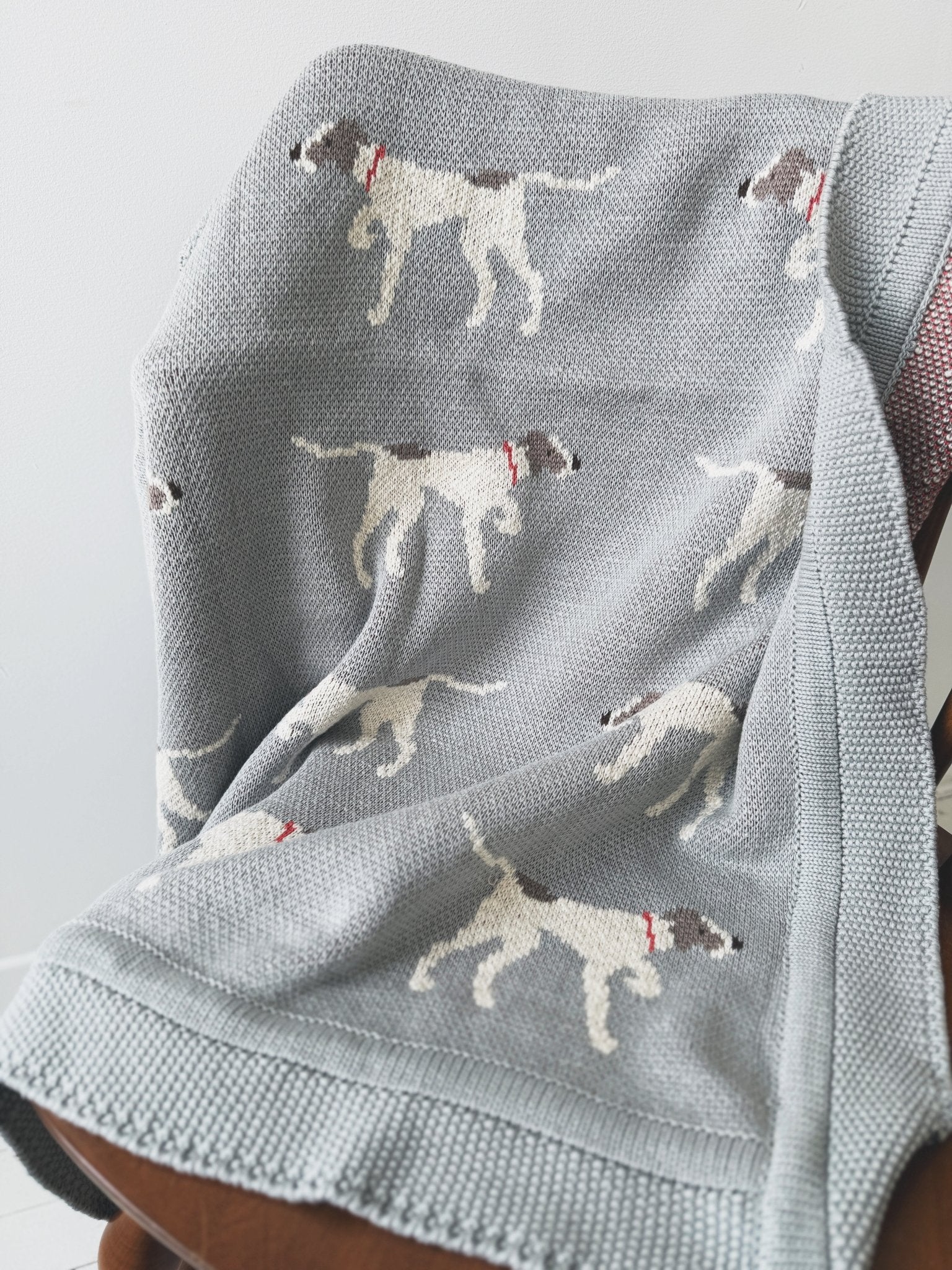 Cotton Knit Baby Blanket - Spring Sweet