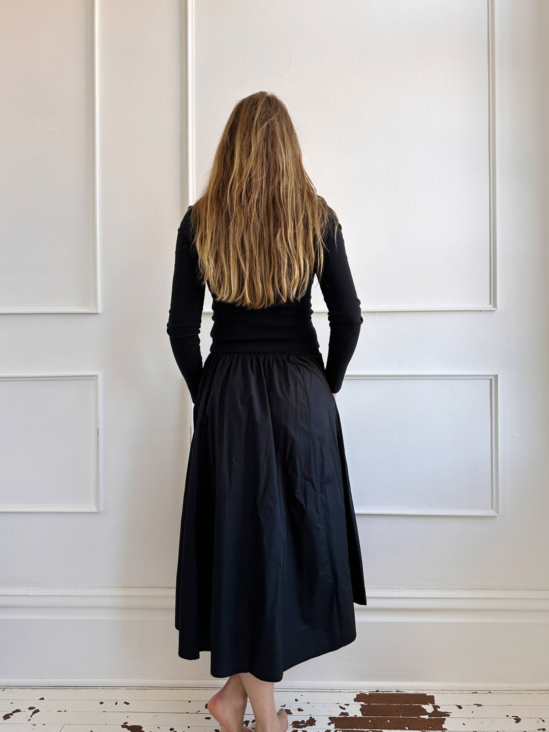 Cotton Midi Skirt - Spring Sweet