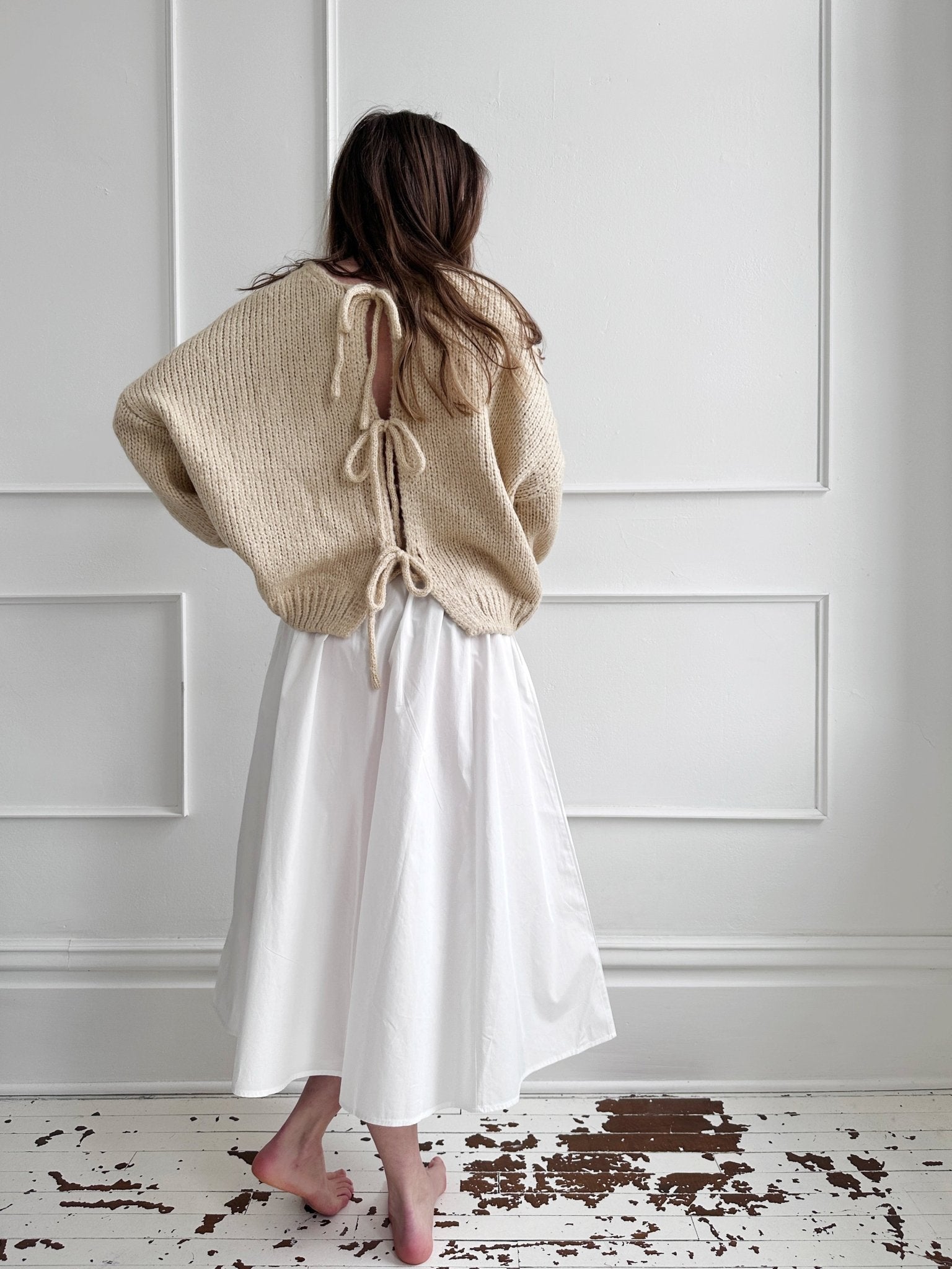 Cotton Midi Skirt - Spring Sweet