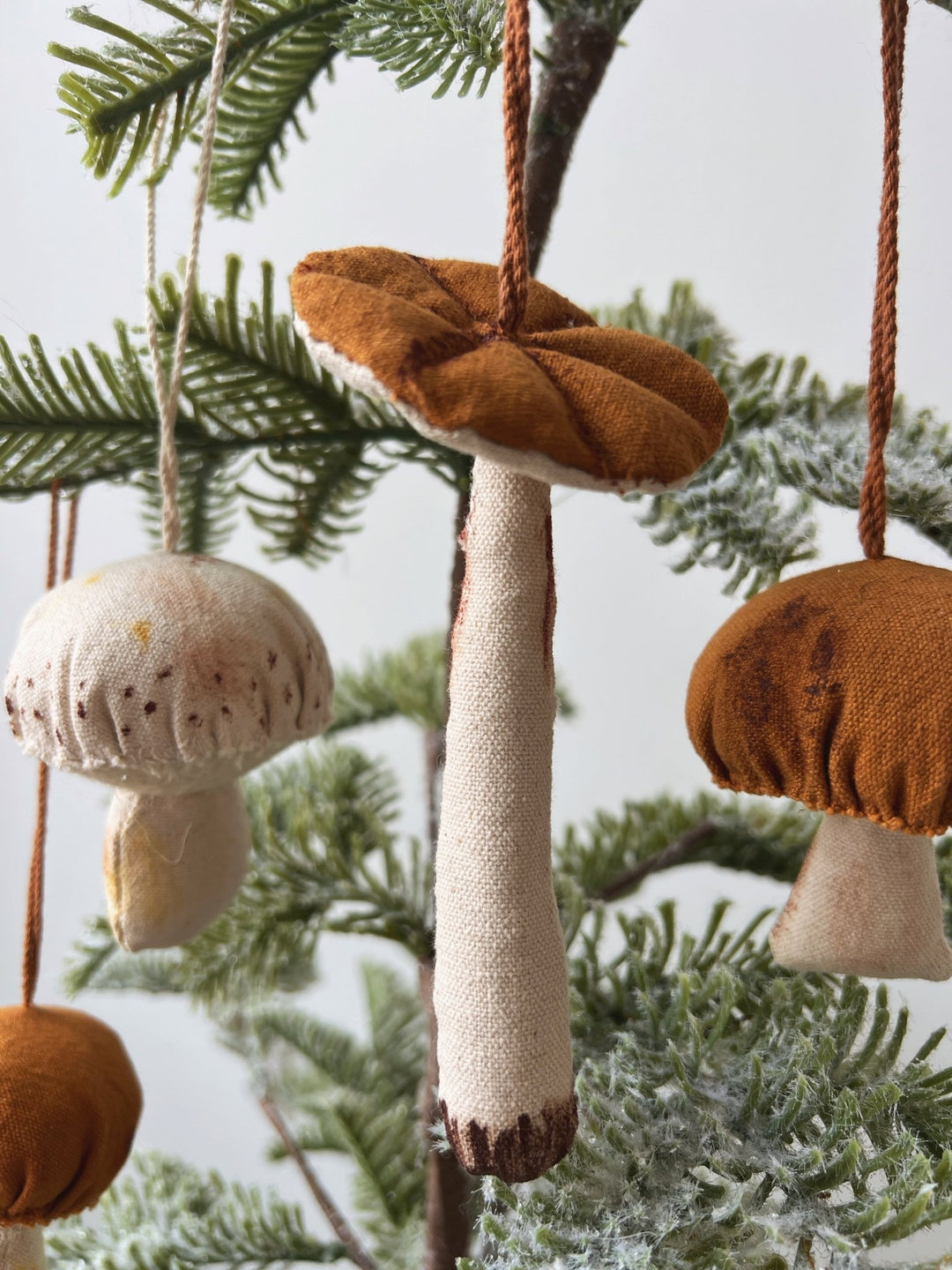 Cotton Mushroom Ornament - Spring Sweet