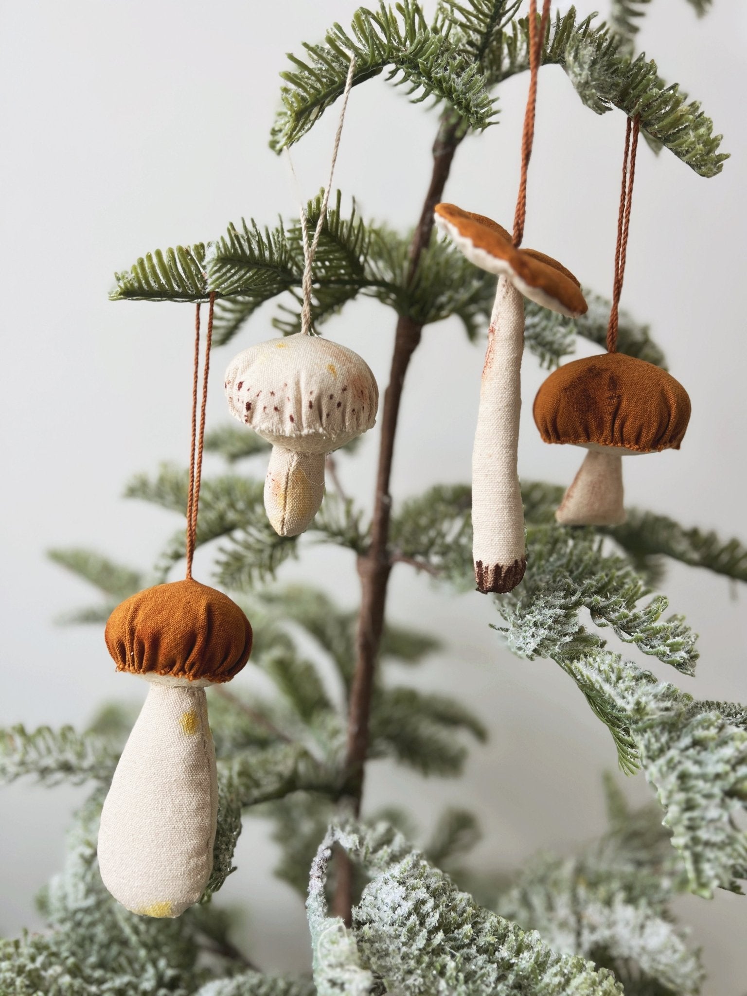 Cotton Mushroom Ornament - Spring Sweet