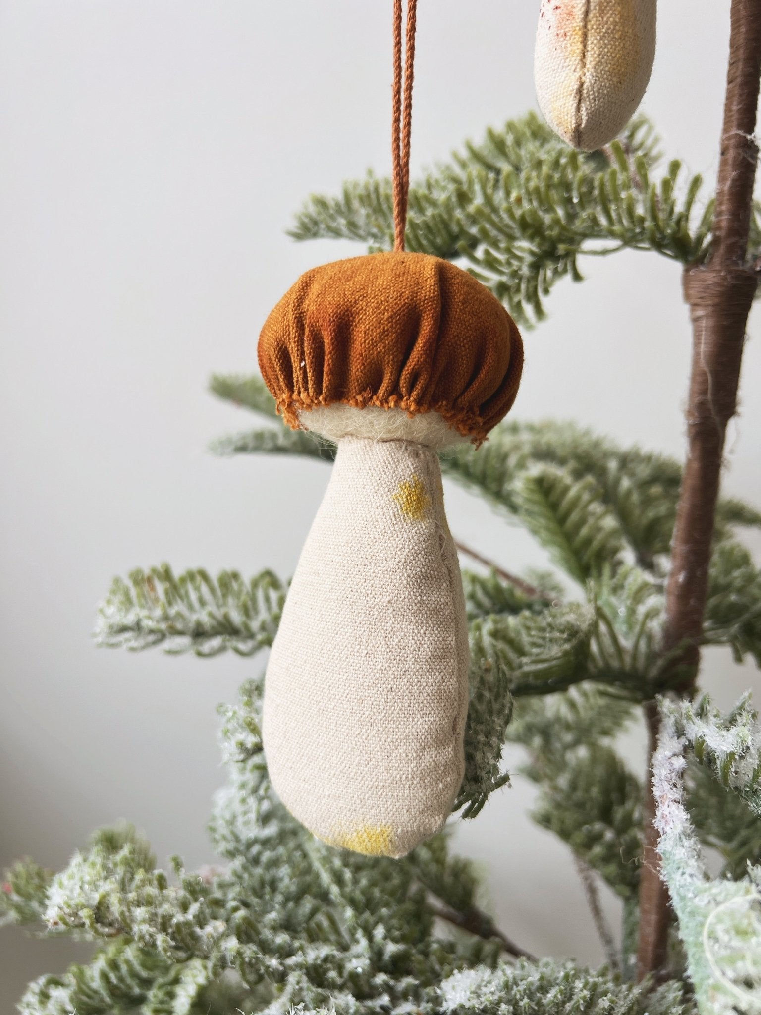 Cotton Mushroom Ornament - Spring Sweet