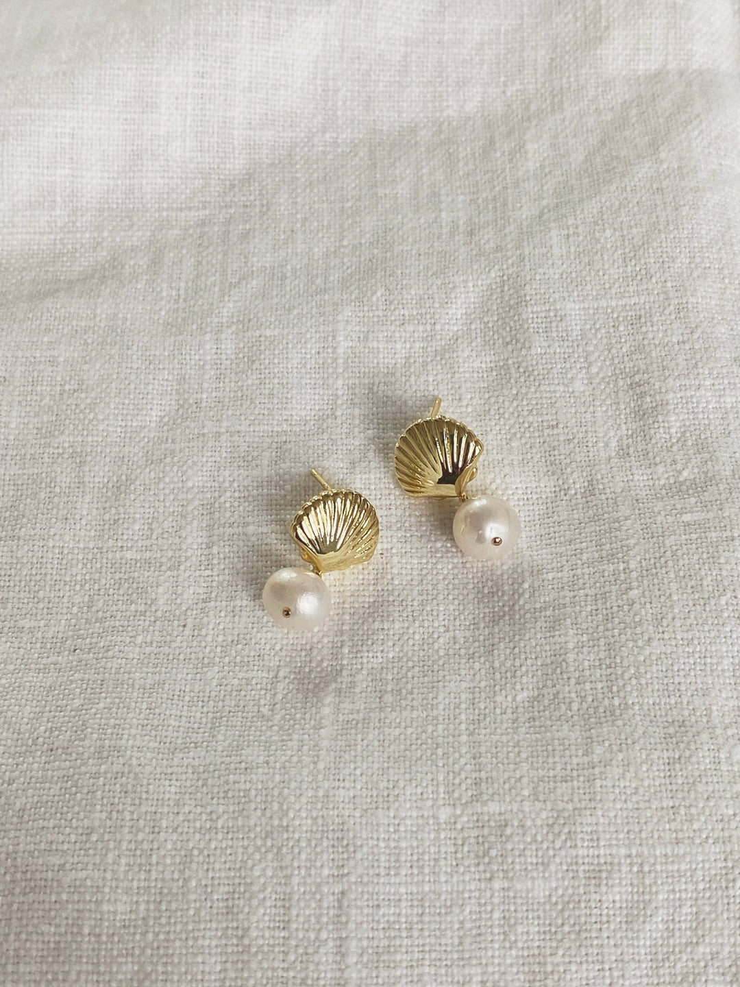 Cove Studs, Gold Dipped - Spring Sweet