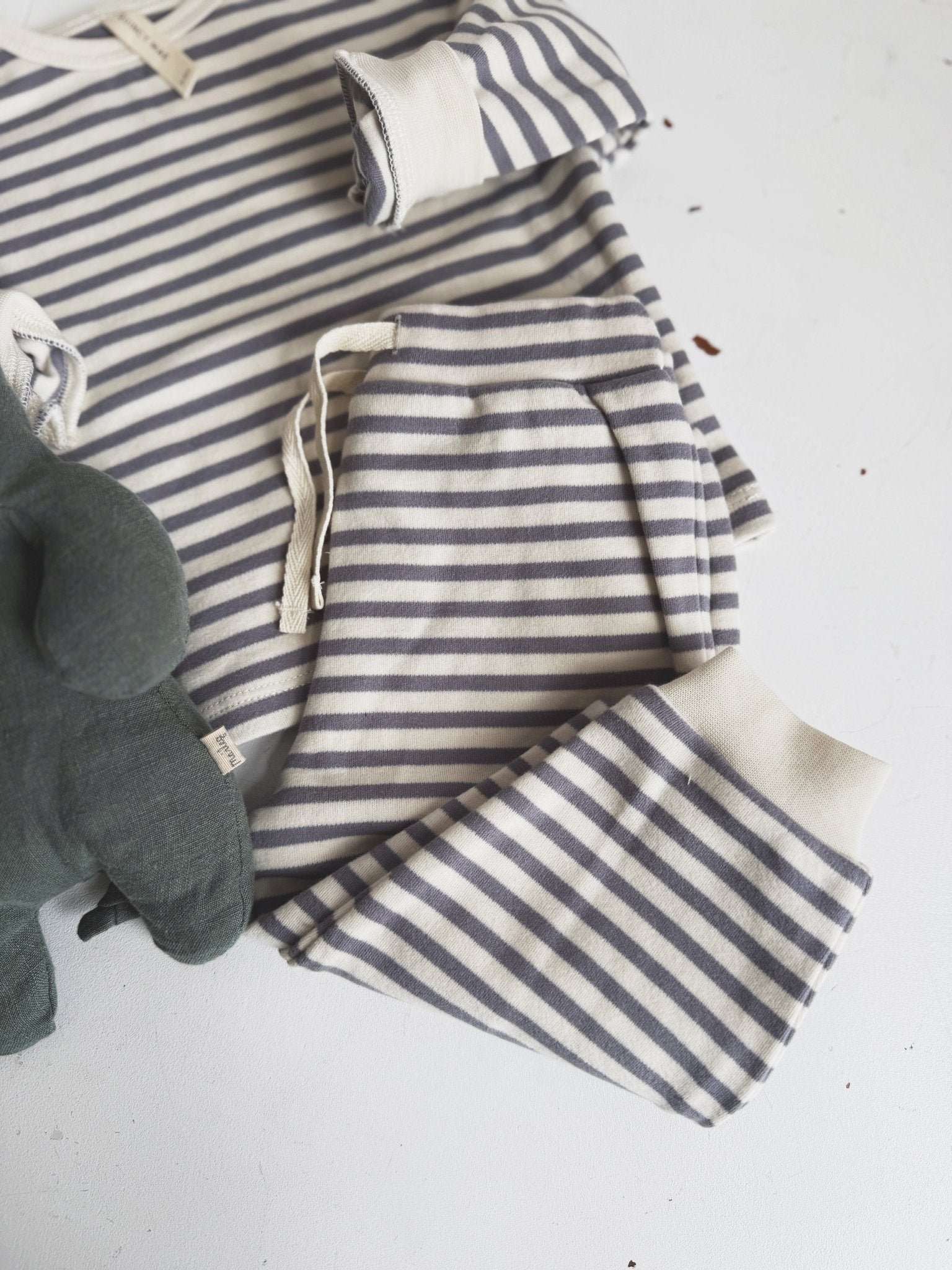 Cozy Stripe Joggers - Spring Sweet