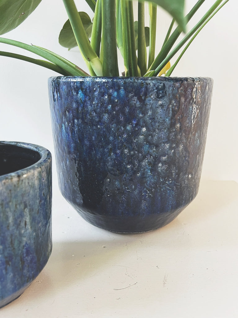 Crackle Glaze Pot – Spring Sweet