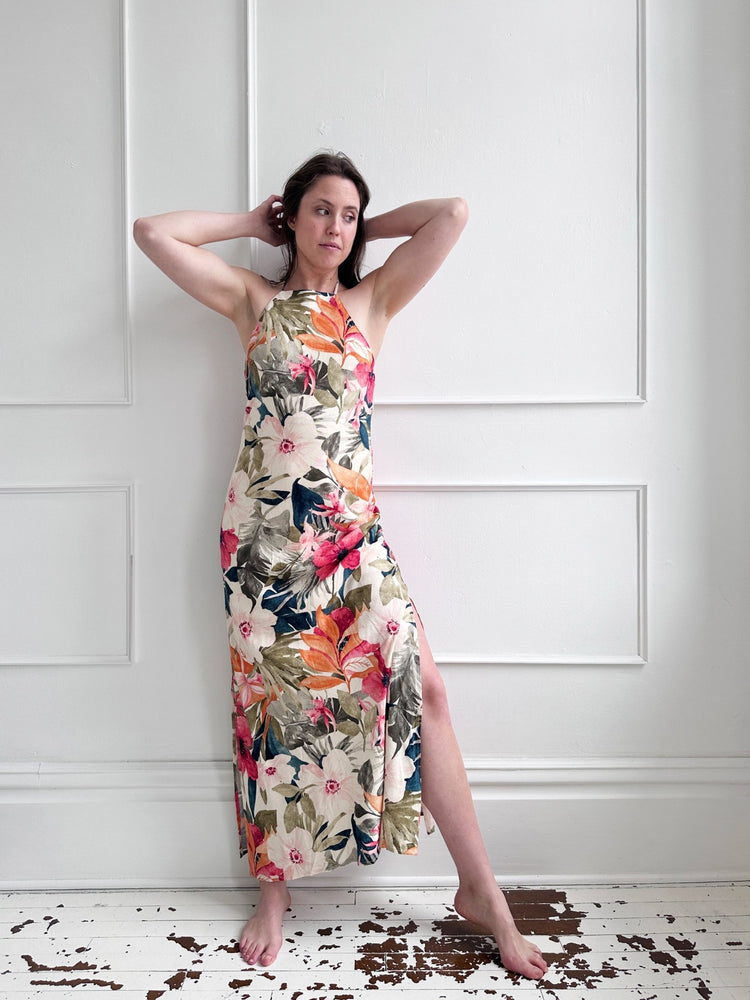 Cross Back Halter Dress - Spring Sweet