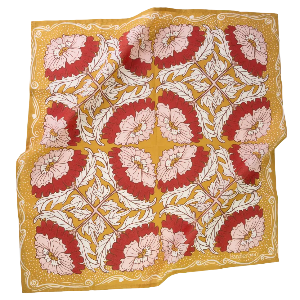 Screen Printed Handkerchief